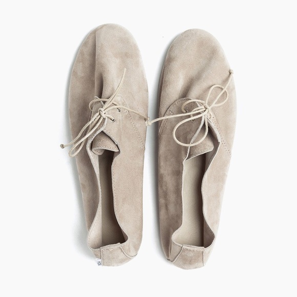 Hobes Shoes - Hobes The Boat Leather Flats Shoes 37 7 in Beach